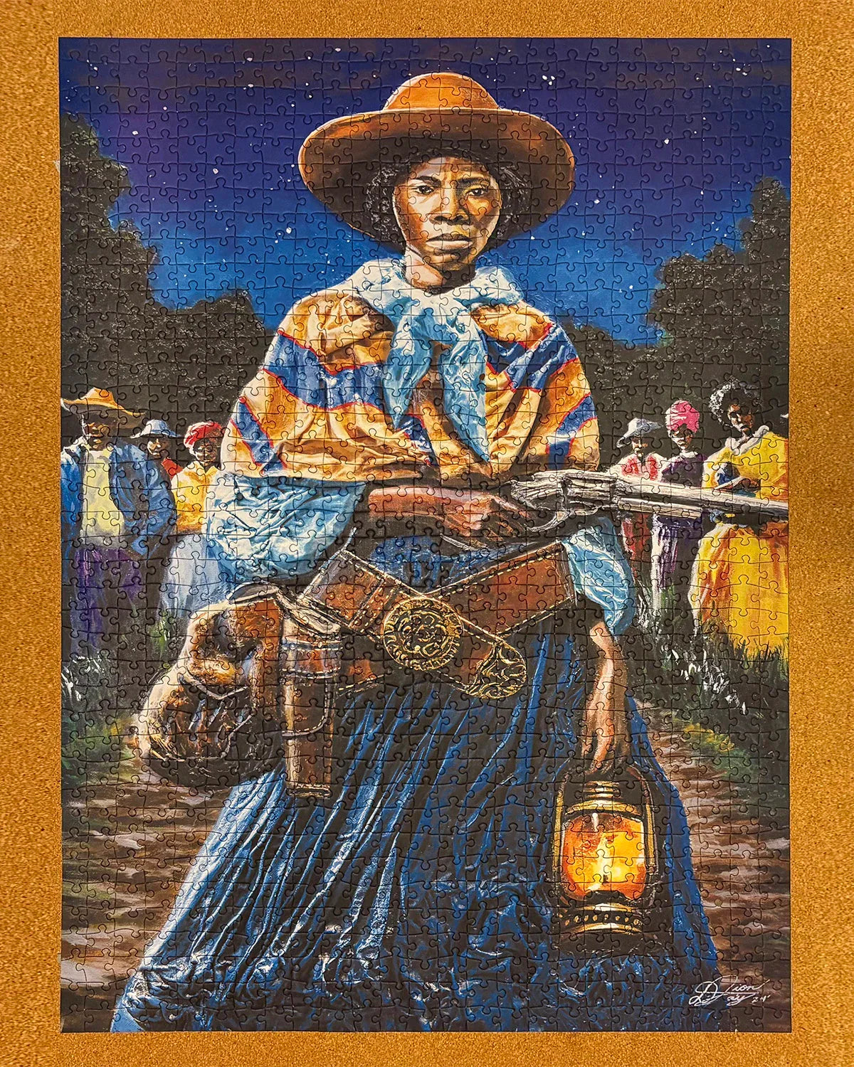 "Young Harriet Tubman, Outlaw For Freedom" by Dion J. Pollard - 1000 Piece Puzzle