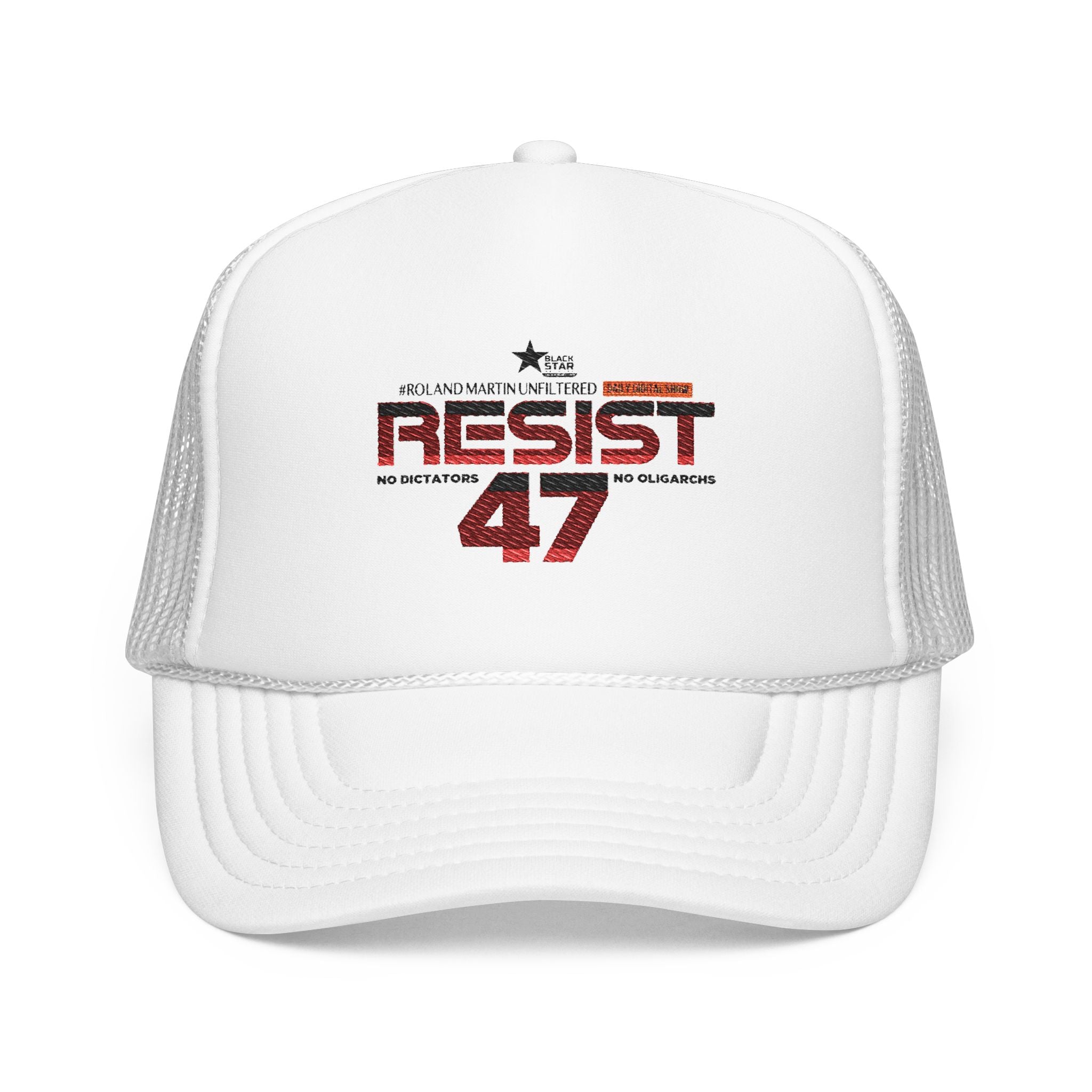 No Dictators No Oligarchs - Embroidered Trucker Hat