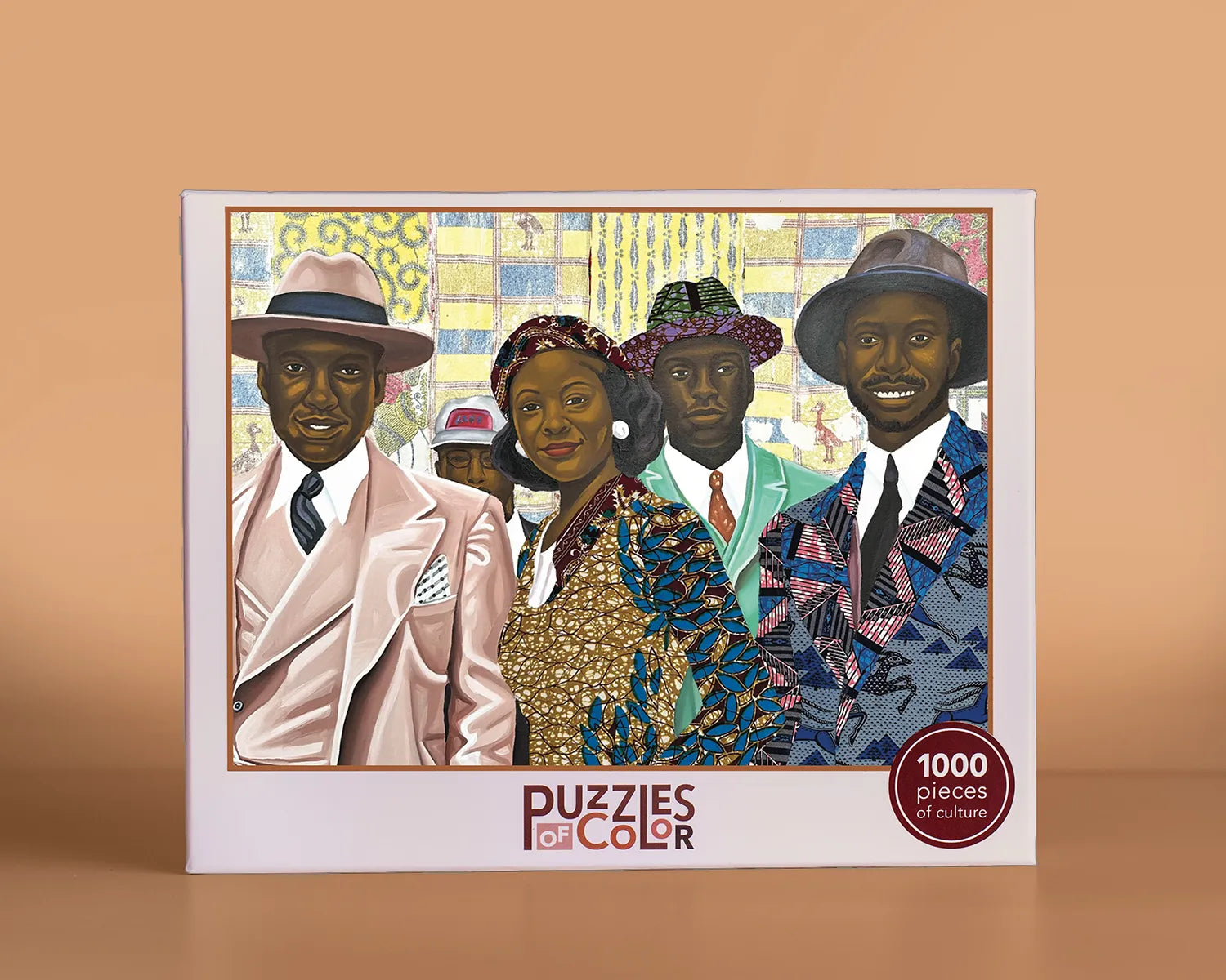 "Abusua Tintin" by by Cornelius Annor - 1000 Piece Puzzle