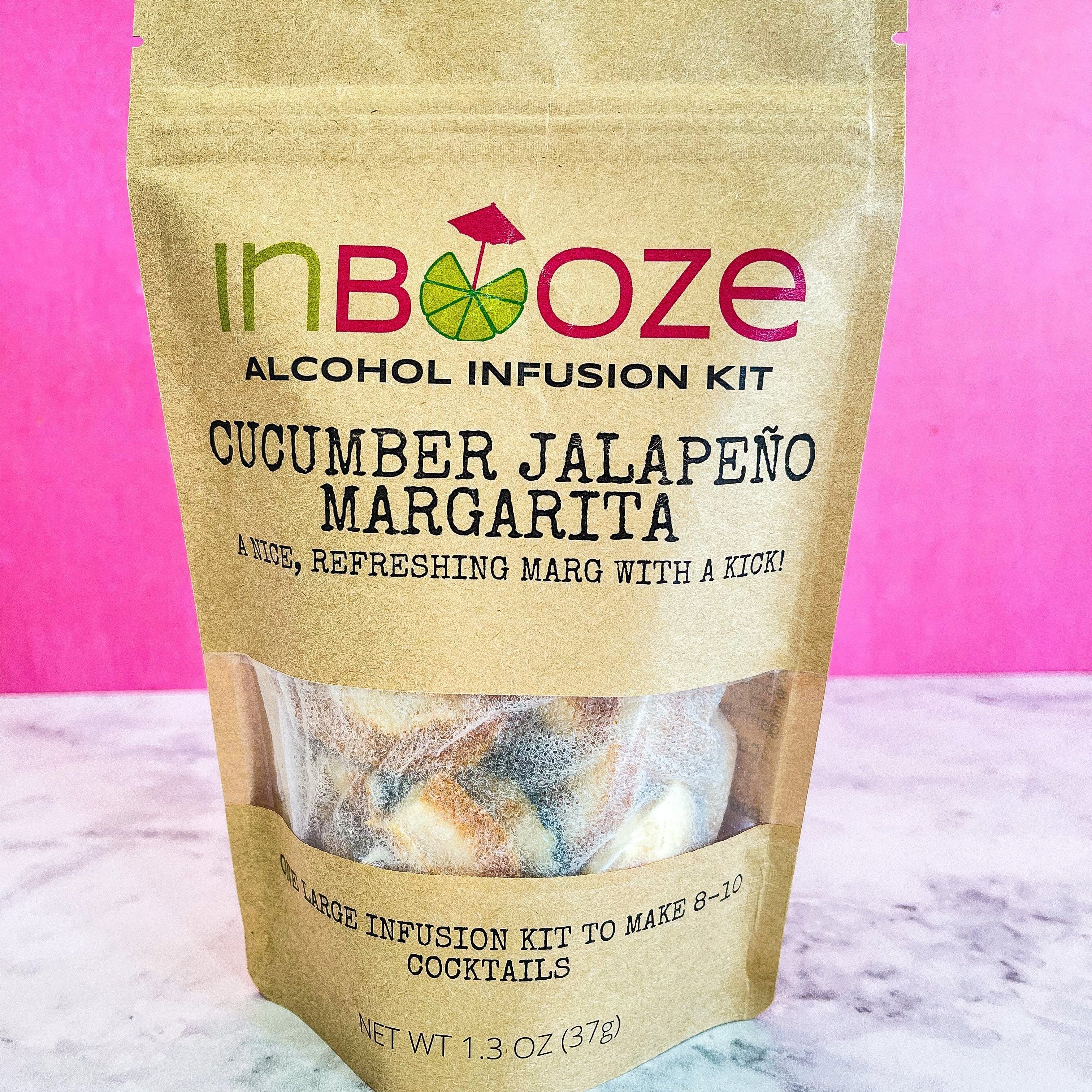 Cucumber Jalapeño Margarita Alcohol Infusion Cocktail Kit