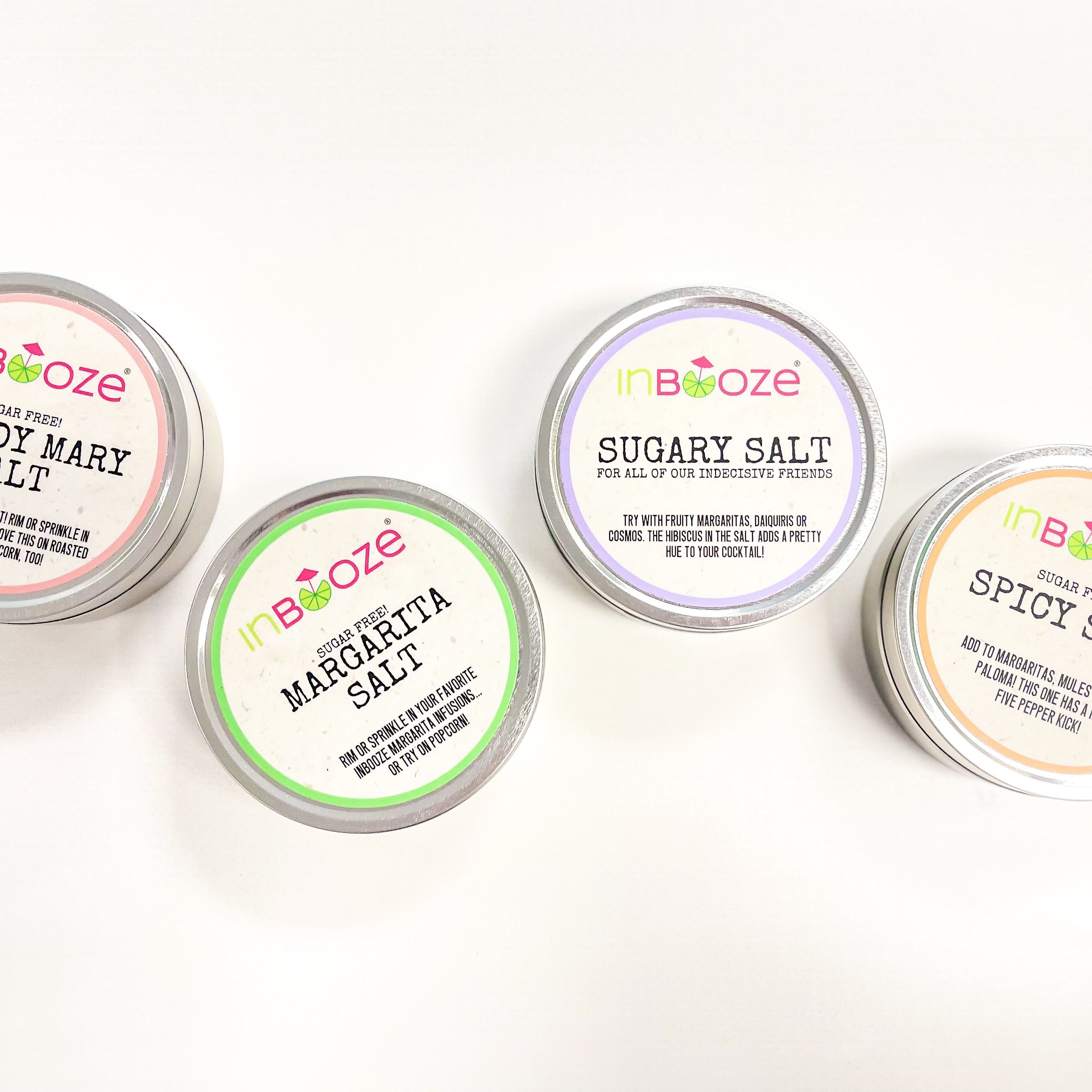 InBooze™ Salt Rim Tins - Cocktail Salts by InBooze™