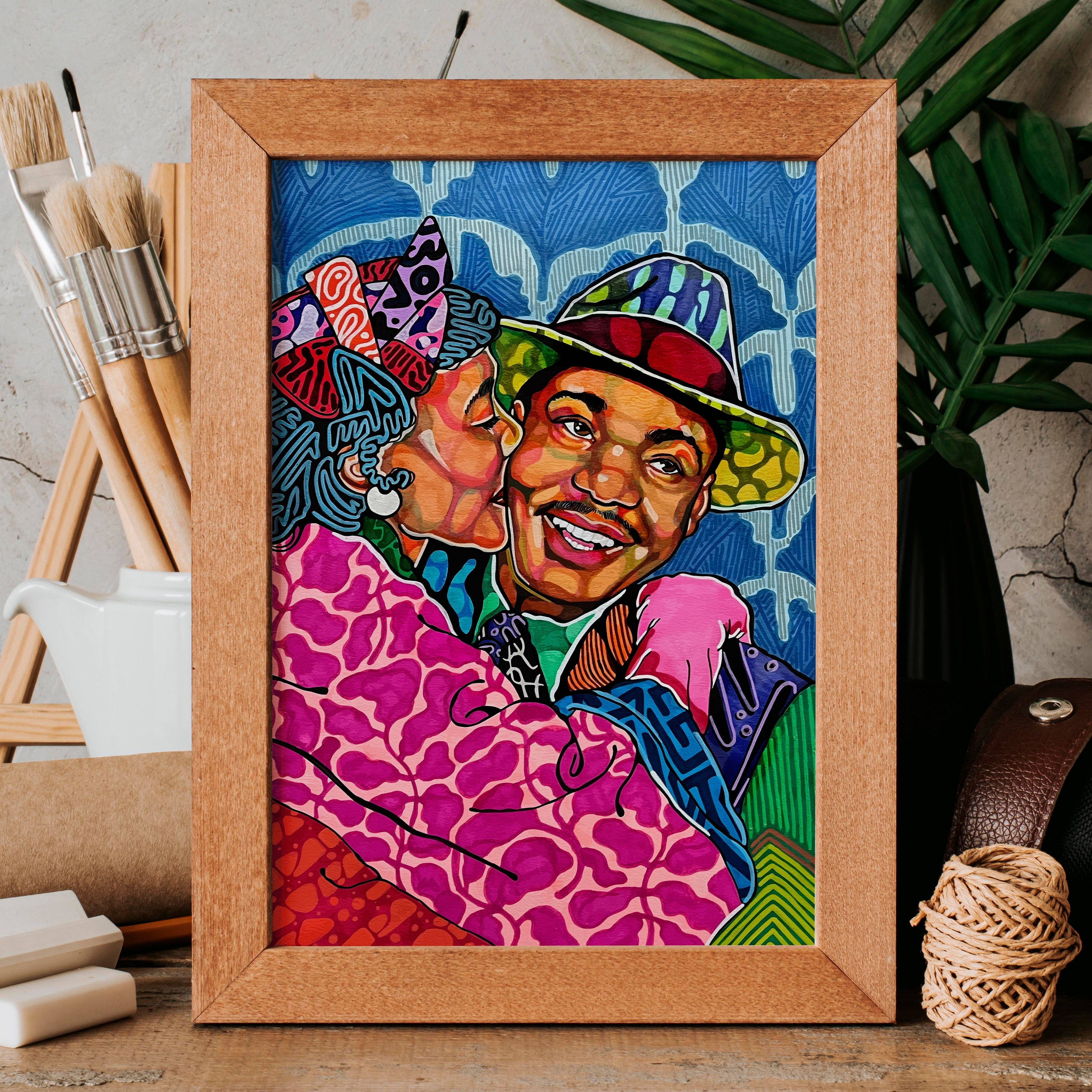 "Martin & Coretta" Print DomoINK .
