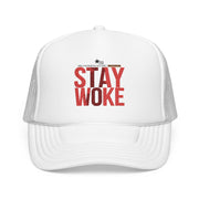 Stay Woke - Embroidered Trucker Hat