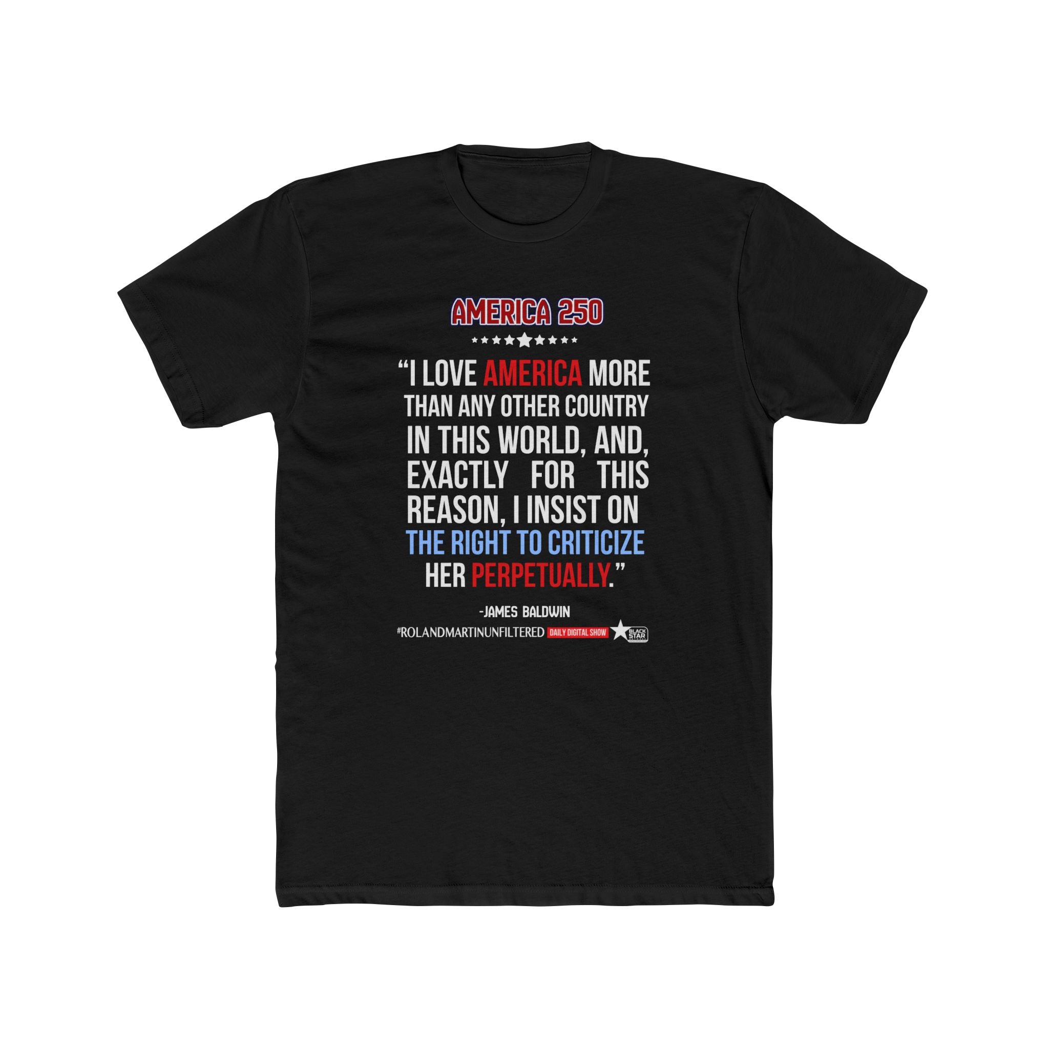 James Baldwin "I Love America" - Unisex Graphic Tee