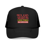#UNFILTERED - Black Embroidered Trucker Hat