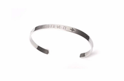 VALENCIA KEY BELIEVE IT Bracelet - Silver