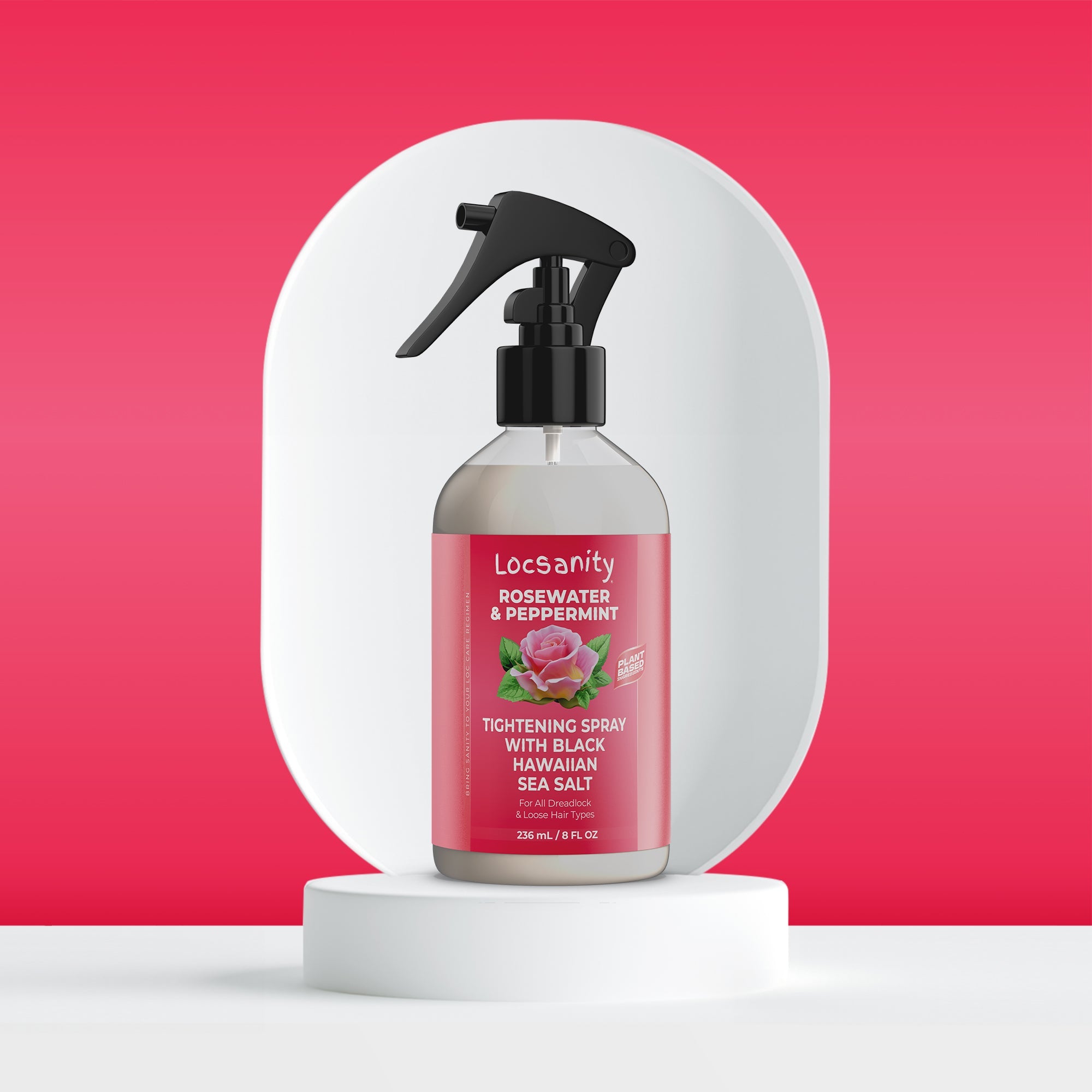 Rosewater and Peppermint Rolling, Moisturizing, Tightening Spray Mist