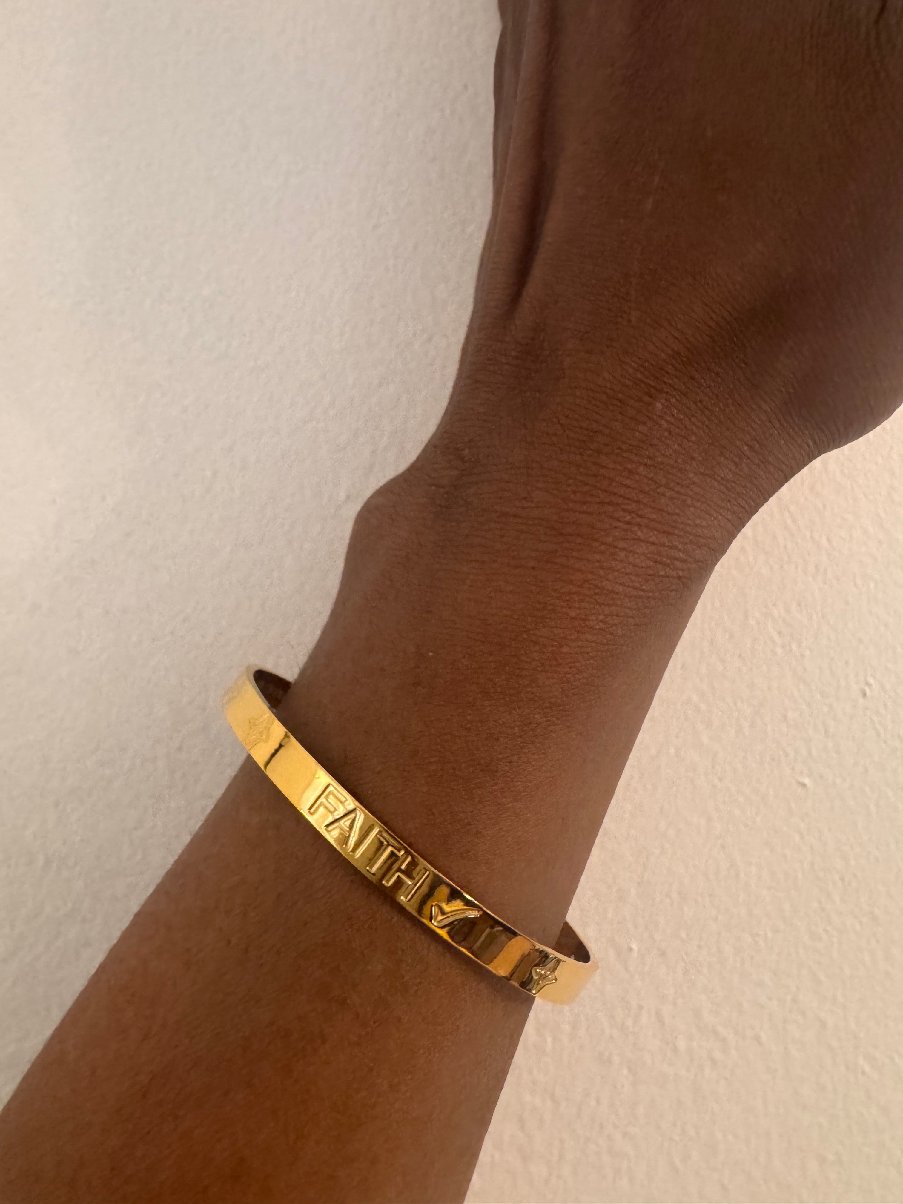 VALENCIA KEY FAITH Bracelet - Gold