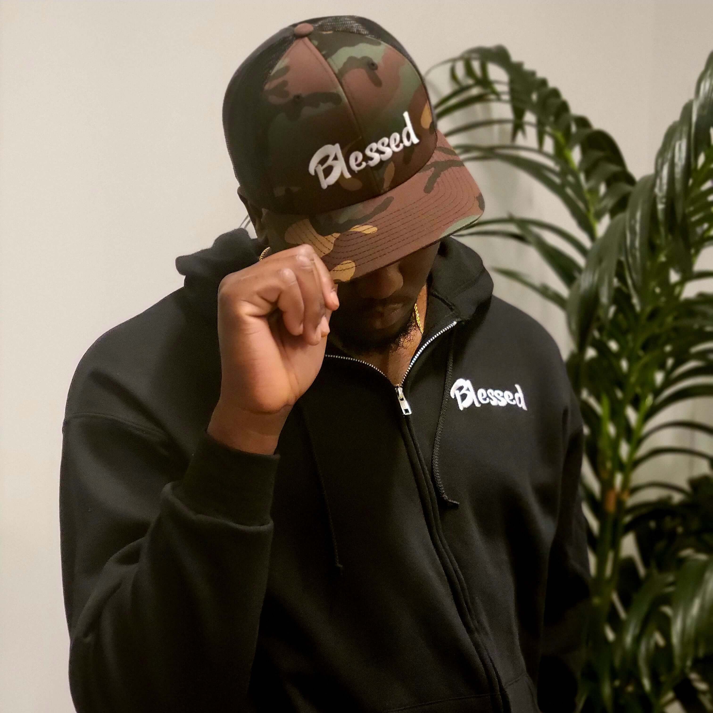 Camo Blessed snapback