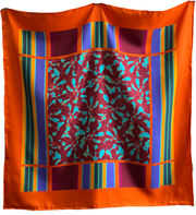 Bloomscape Silk Twill Scarf