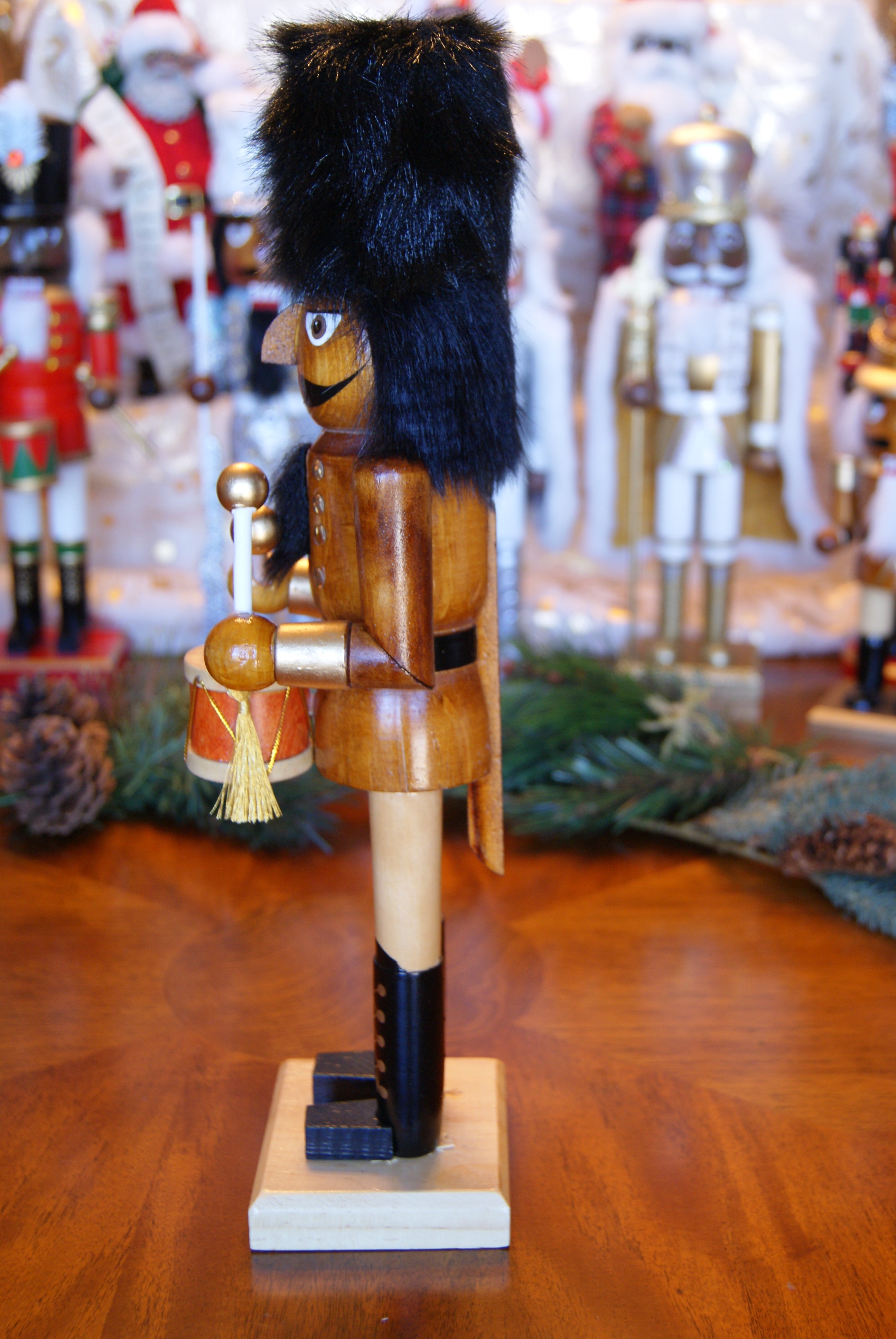 Brown Stained Drummer