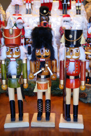 Set of Three Stained Soldiers