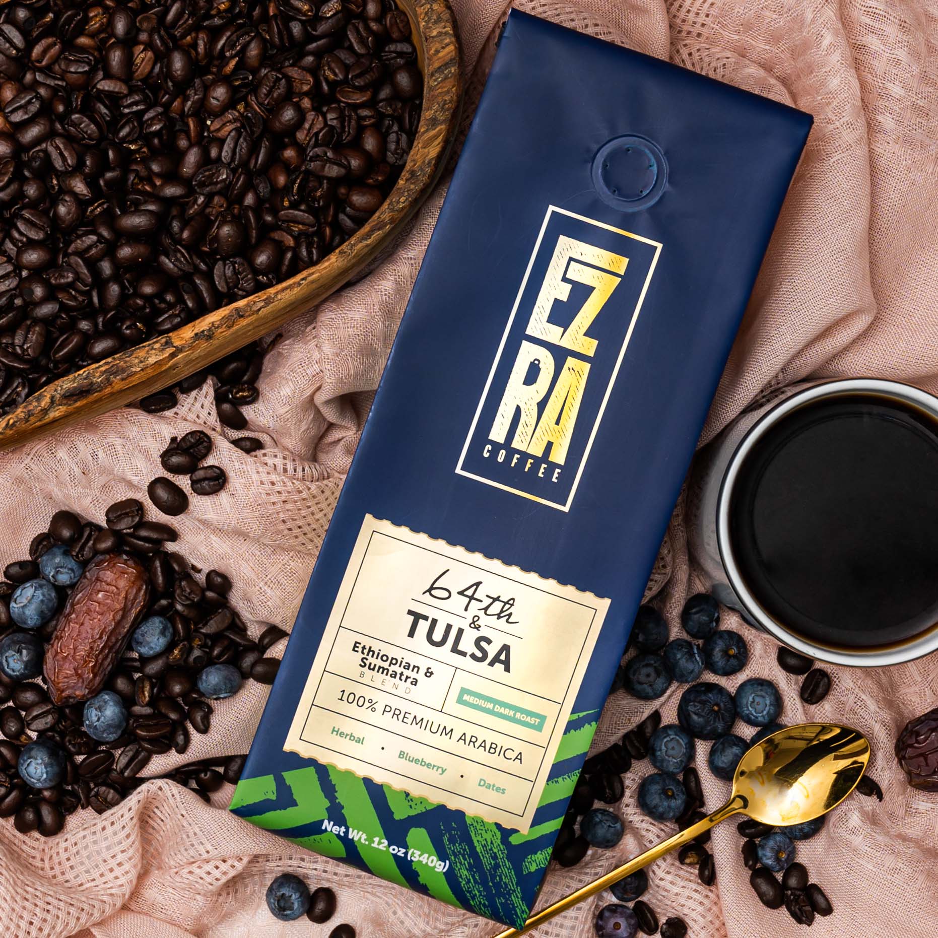 64th & Tulsa- Medium-Dark Roast – Shop Black Star Network