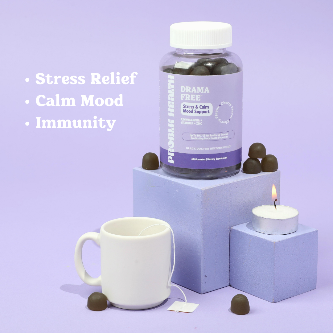 DRAMA FREE - Ashwagandha + Vitamin D + Zinc Gummies (45 Day Supply)
