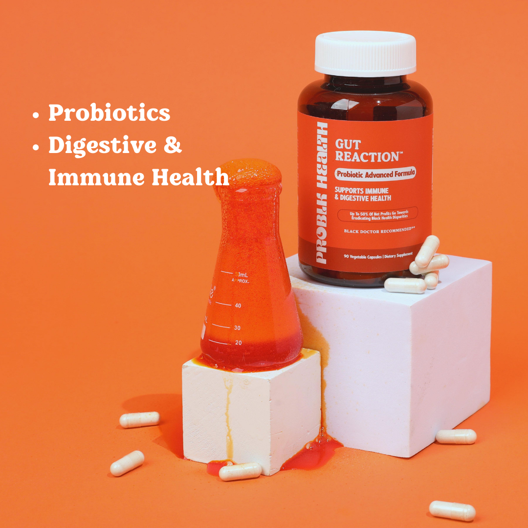 GUT REACTION (Capsule) - Probiotic Advanced Formula (45 Day Supply)