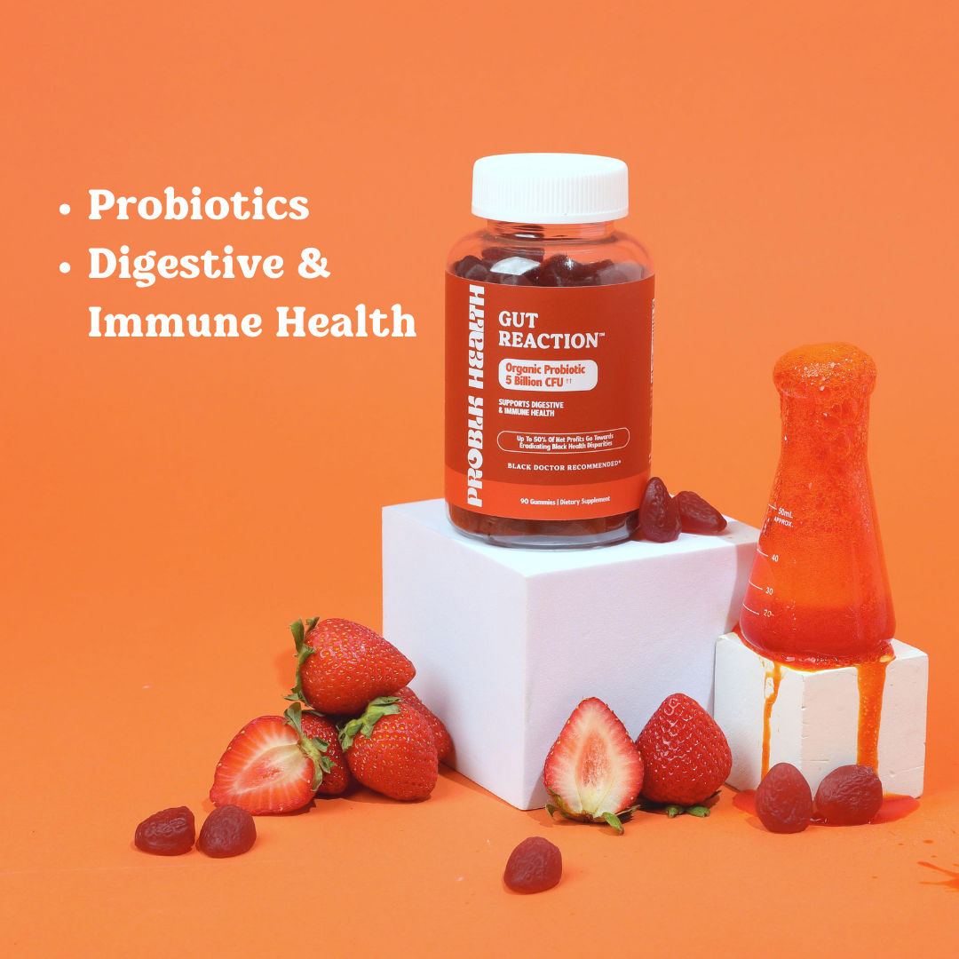 GUT REACTION (Gummy) - Organic Probiotic Formula (45 DAY SUPPLY)