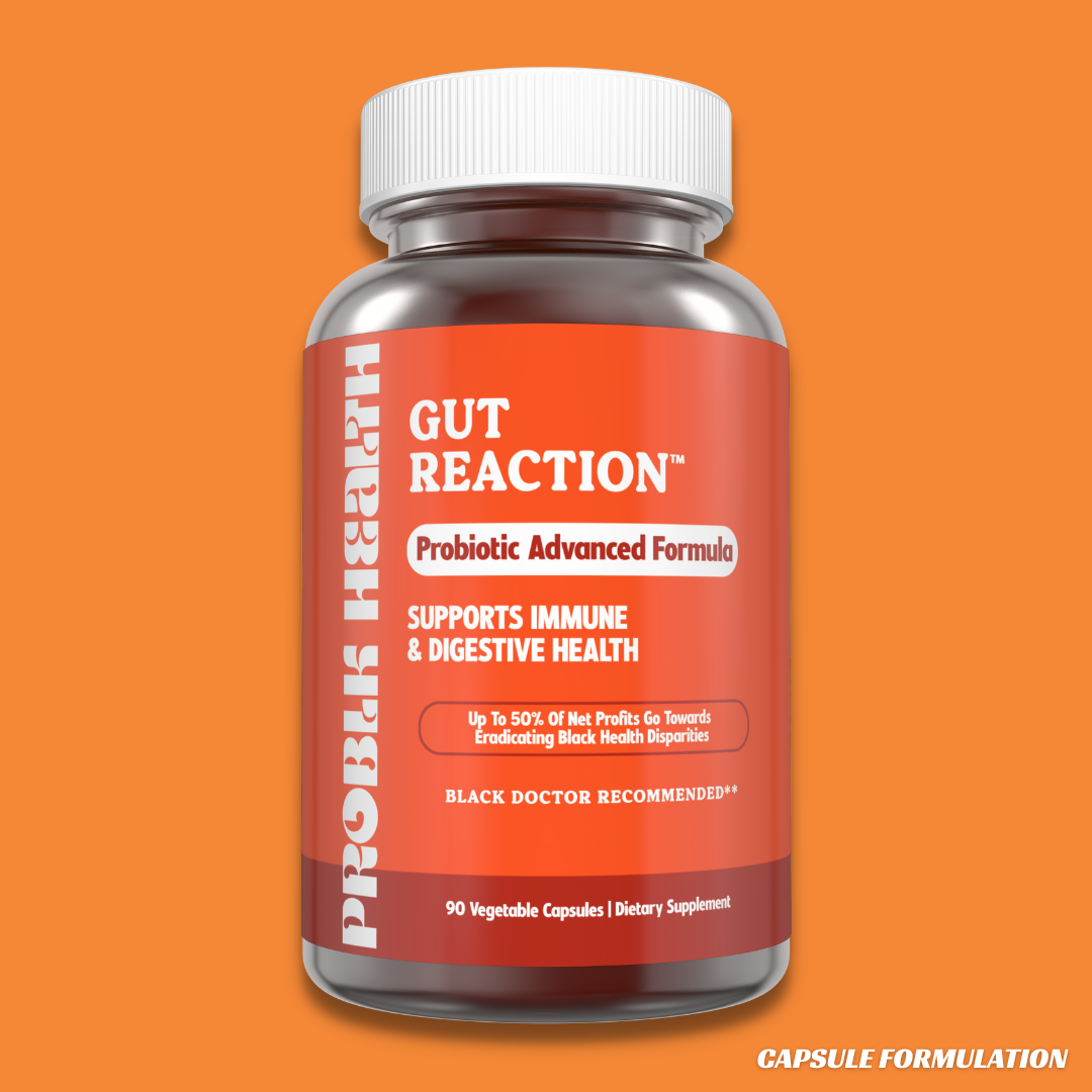 GUT REACTION (Capsule) - Probiotic Advanced Formula (45 Day Supply)