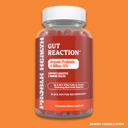 GUT REACTION (Gummy) - Organic Probiotic Formula (45 DAY SUPPLY)