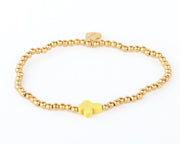 VALENCIA KEY FAITHFUL LOVE Beaded Bracelet - Gold
