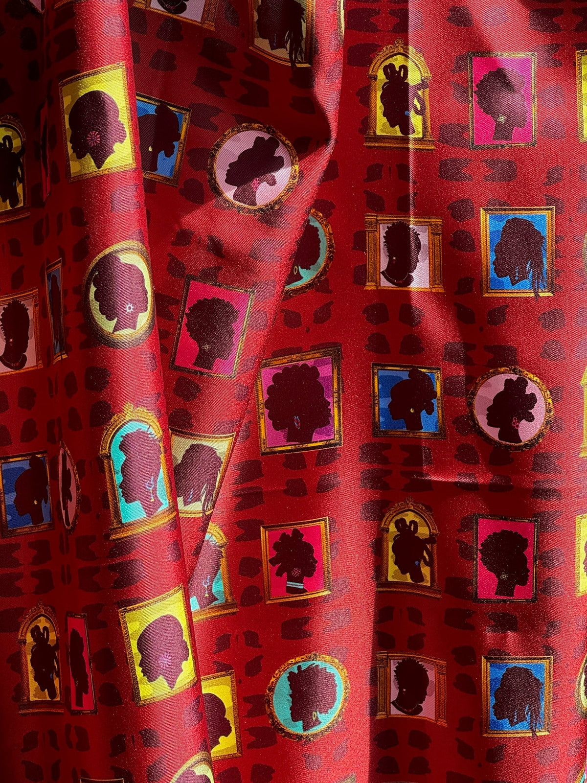 Lovely Ones Silk Twill Scarf | Double-sided 34 inch