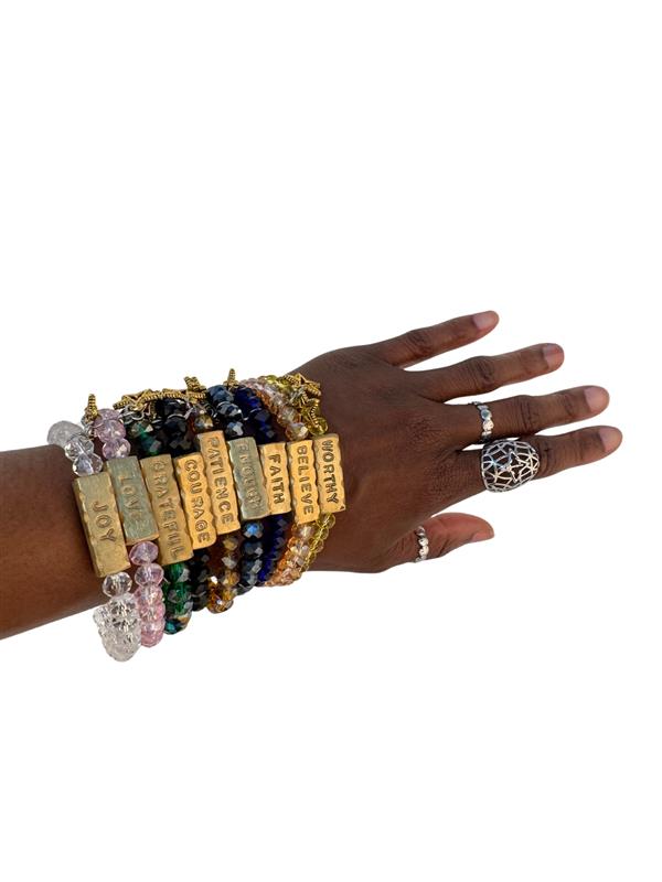 Your Predicament Does Not Determine Your Destiny Bracelets