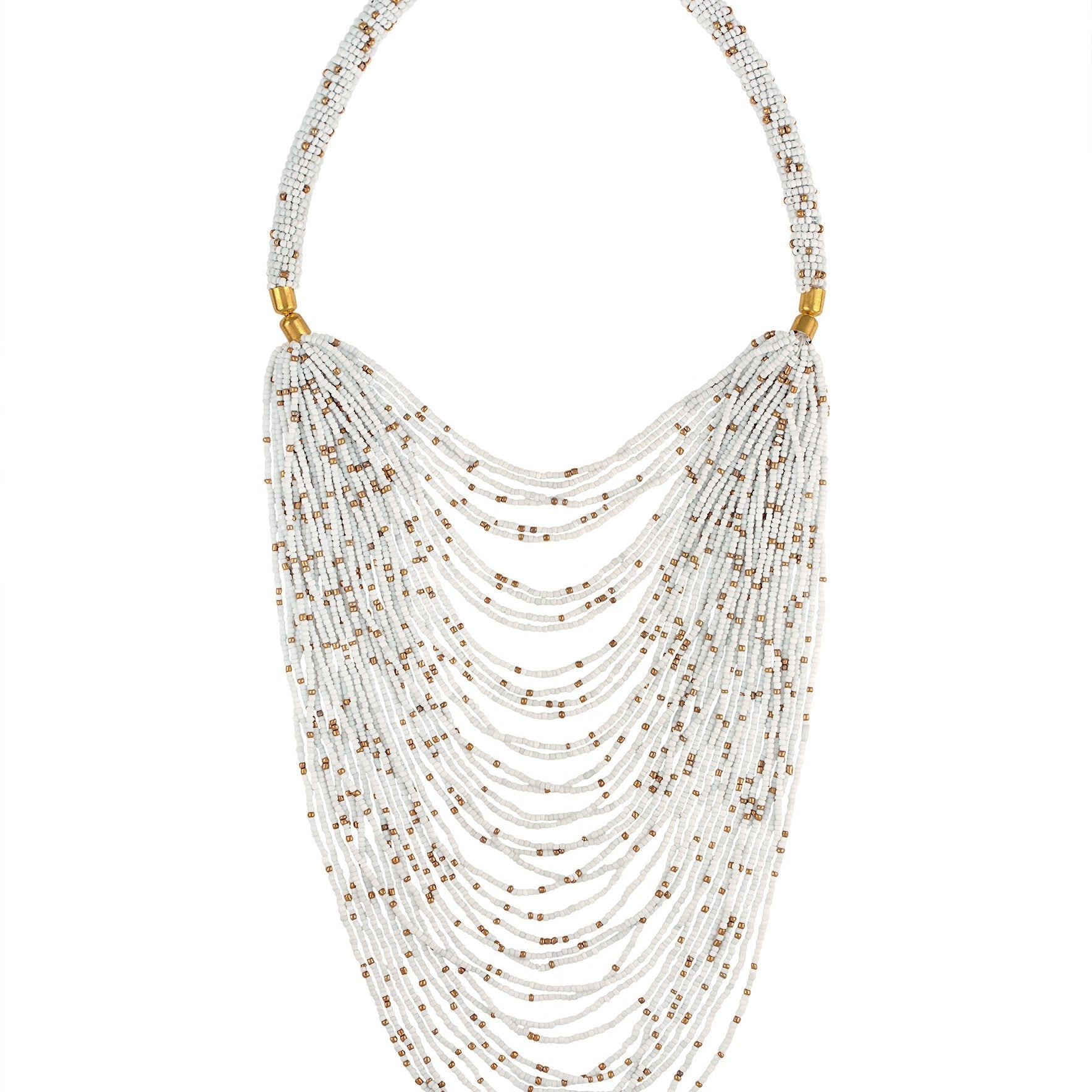 KENDI AMANI KANANA BEADED NECKLACE - KENDI AMANI
