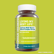 LIVING MY BEST LIFE - Optimum Performance Vitamin & Mineral Complex Tablets (45 Day Supply)