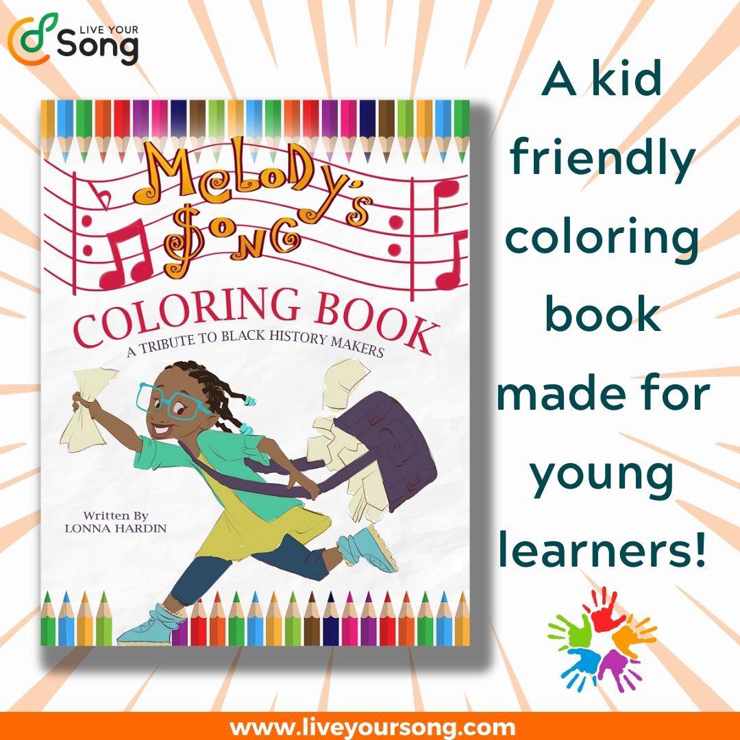 Melody's Song Coloring Book