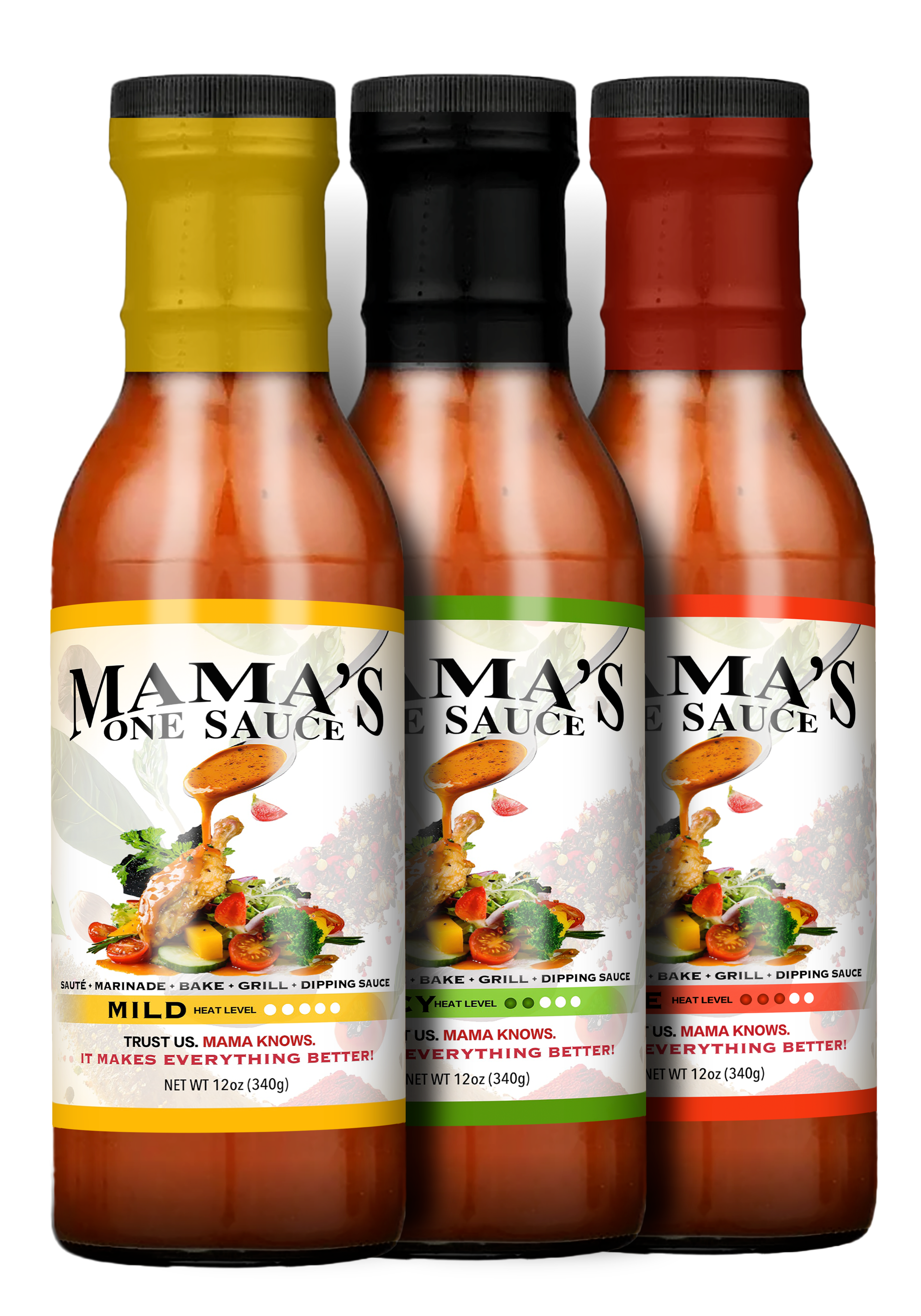 Mama's One Sauce, SPICY