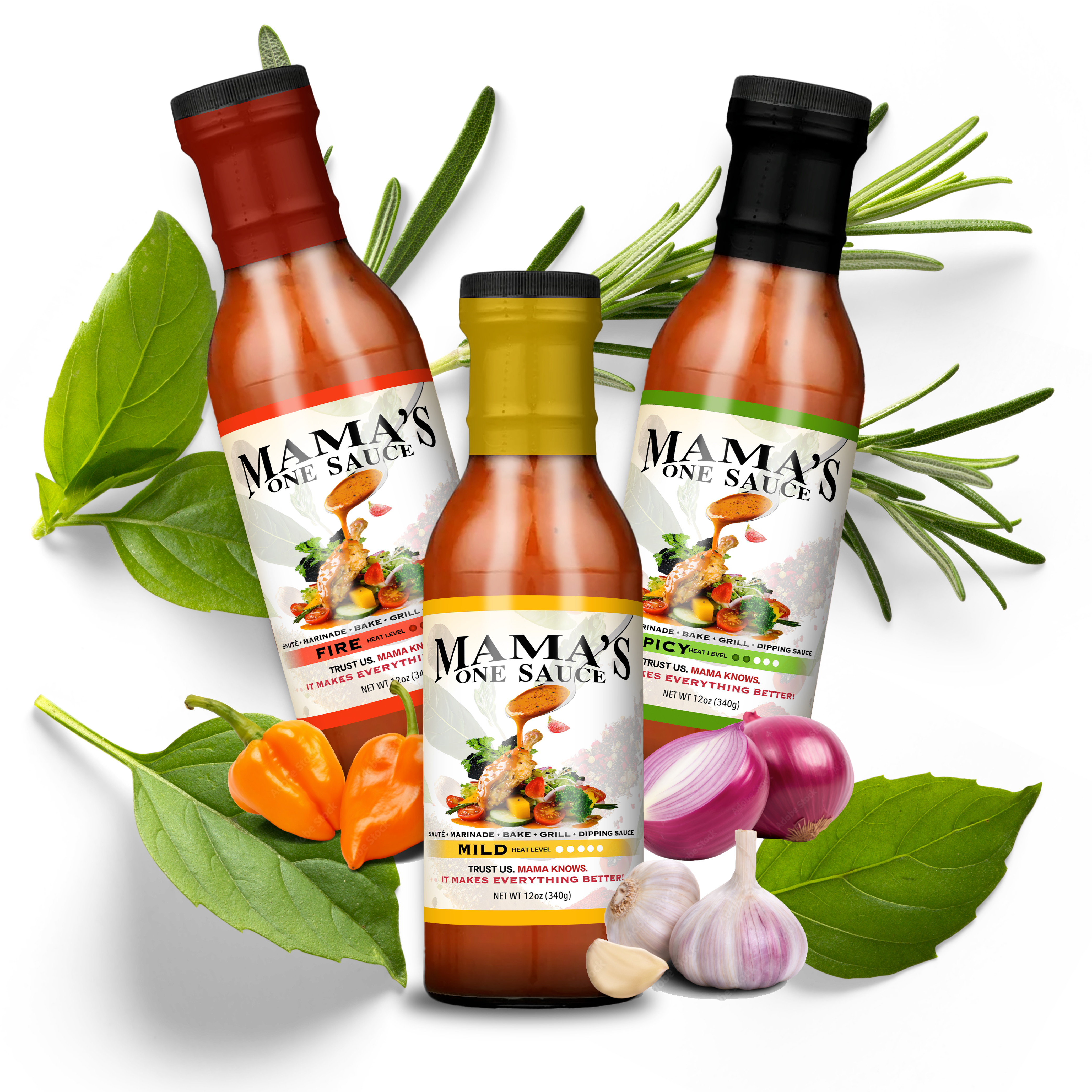 Mama's One Sauce, FIRE