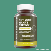 NOT YOUR MAMA'S GREENS - Organic Superfood Formula Tablets (45 Day Supply)