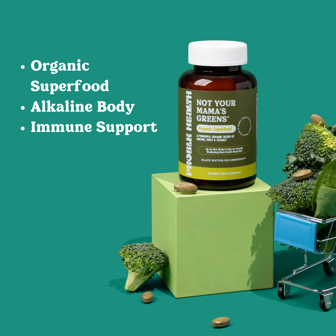 NOT YOUR MAMA'S GREENS - Organic Superfood Formula Tablets (45 Day Supply)