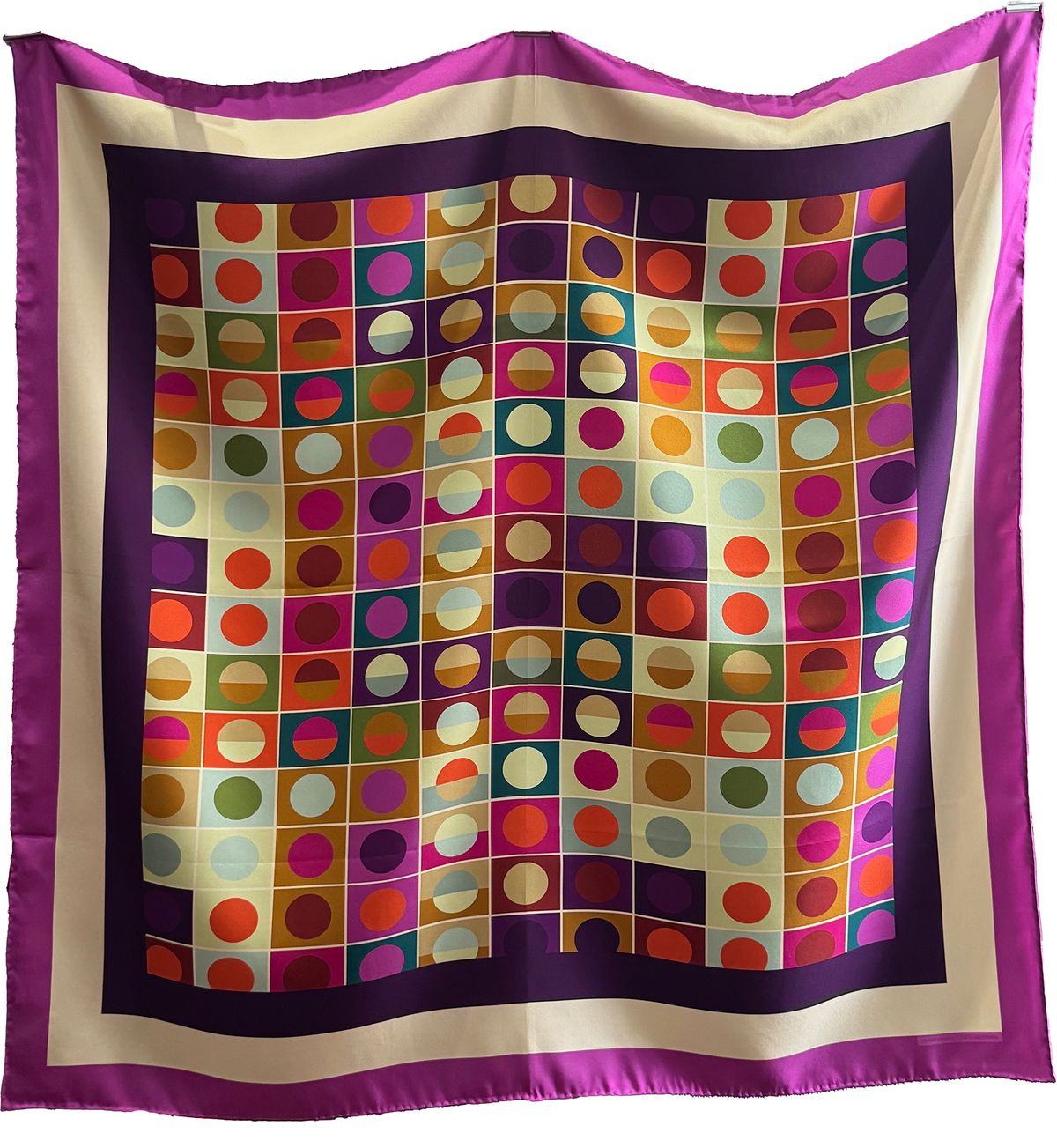 Palette Study No. 1 Silk Twill Scarf