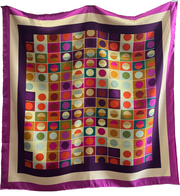 Palette Study No. 1 Silk Twill Scarf