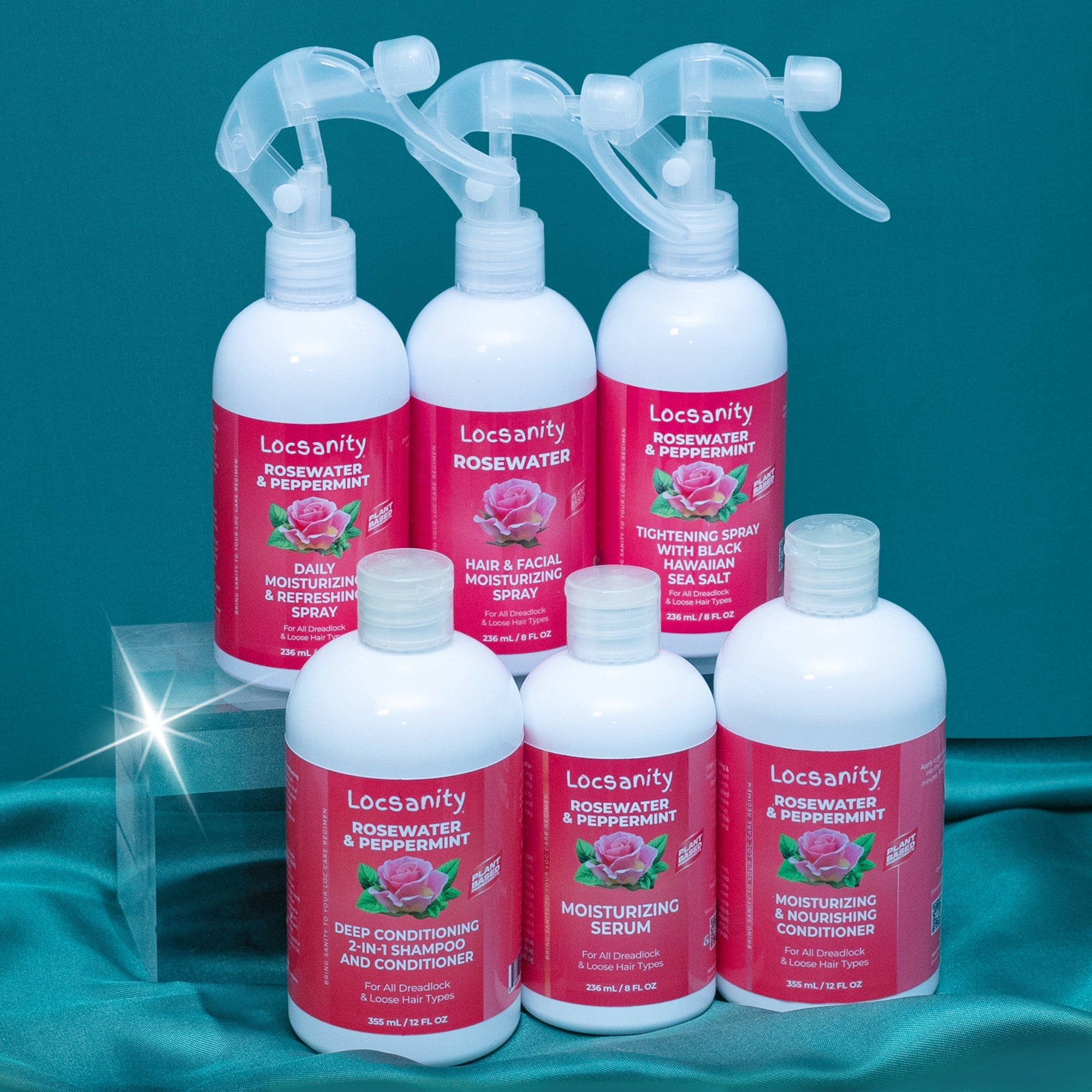 Rosewater Peppermint Loccare Bundle