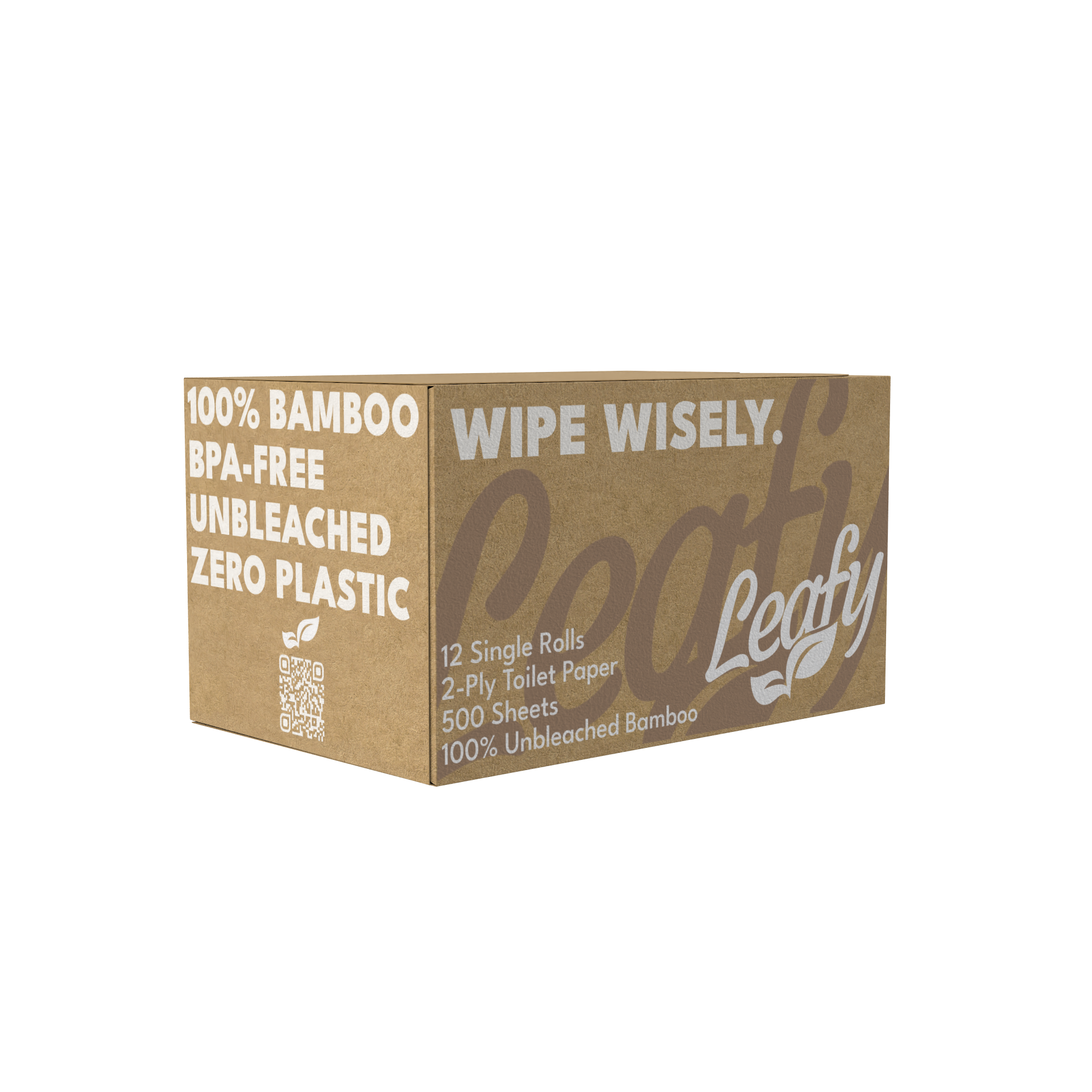 Leafy EarthSoft Bamboo - 12 roll 2 ply