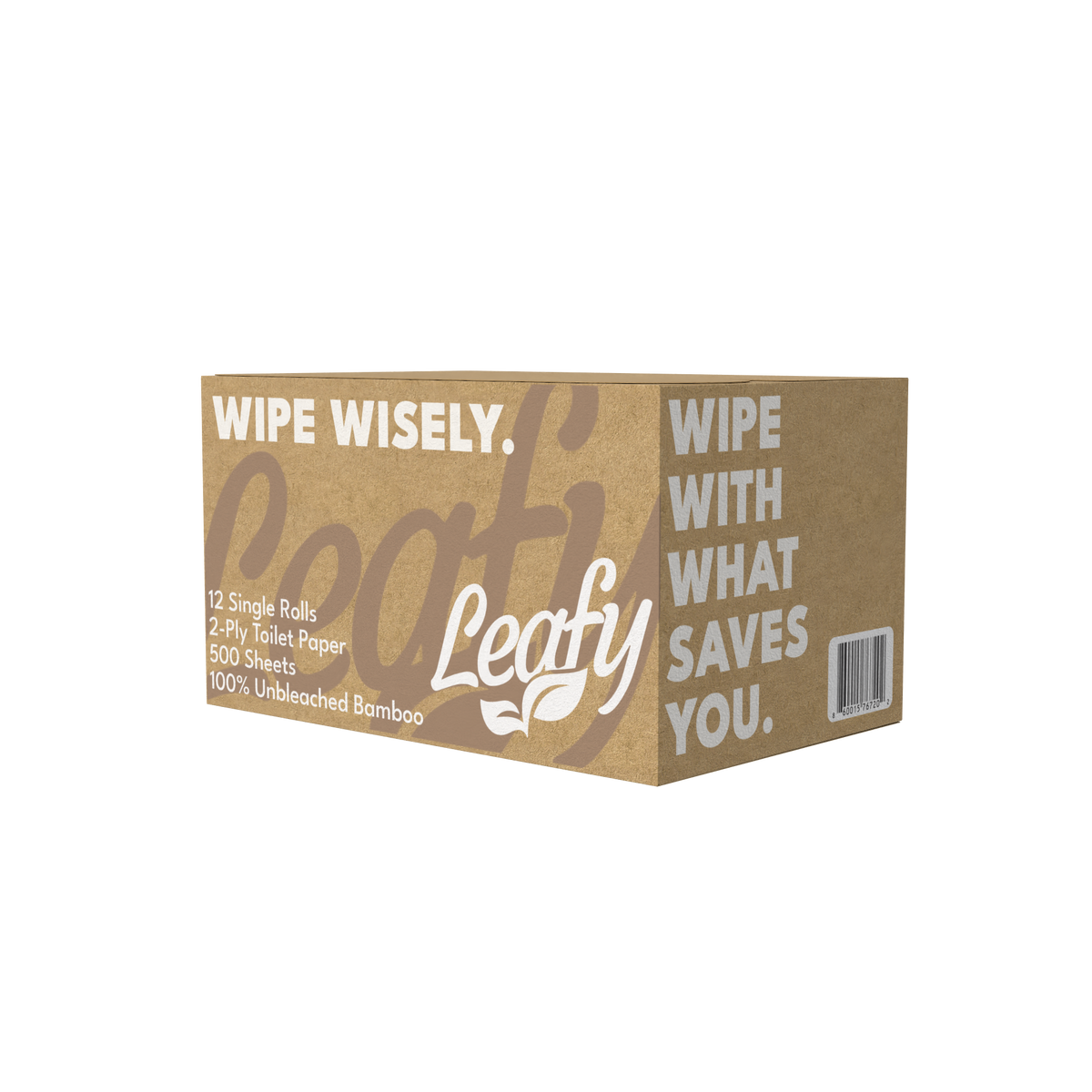 Leafy EarthSoft Bamboo - 12 roll 2 ply