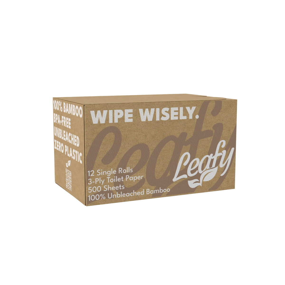 Leafy EarthSoft Premium Bamboo - 12 roll 3 ply