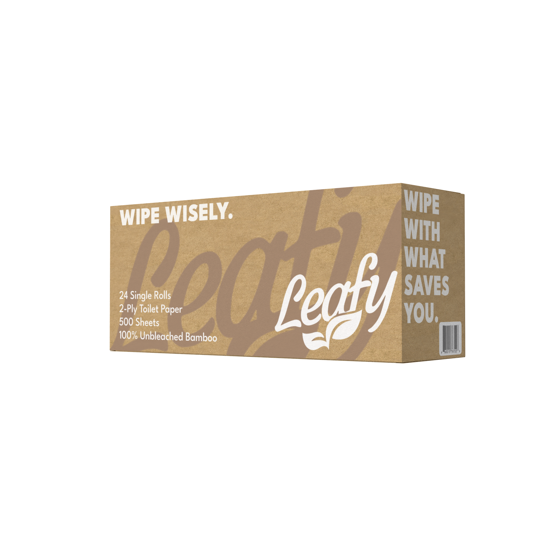 Leafy EarthCloud Bamboo - 24 roll 2 ply