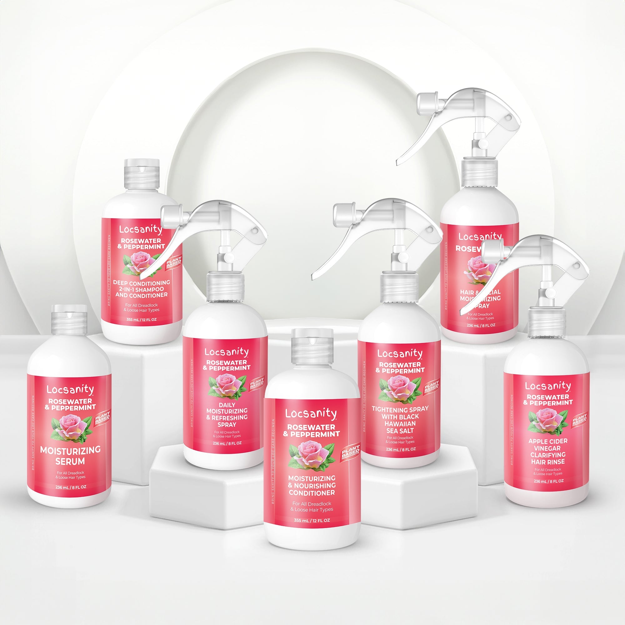 Rosewater Peppermint Loccare Bundle