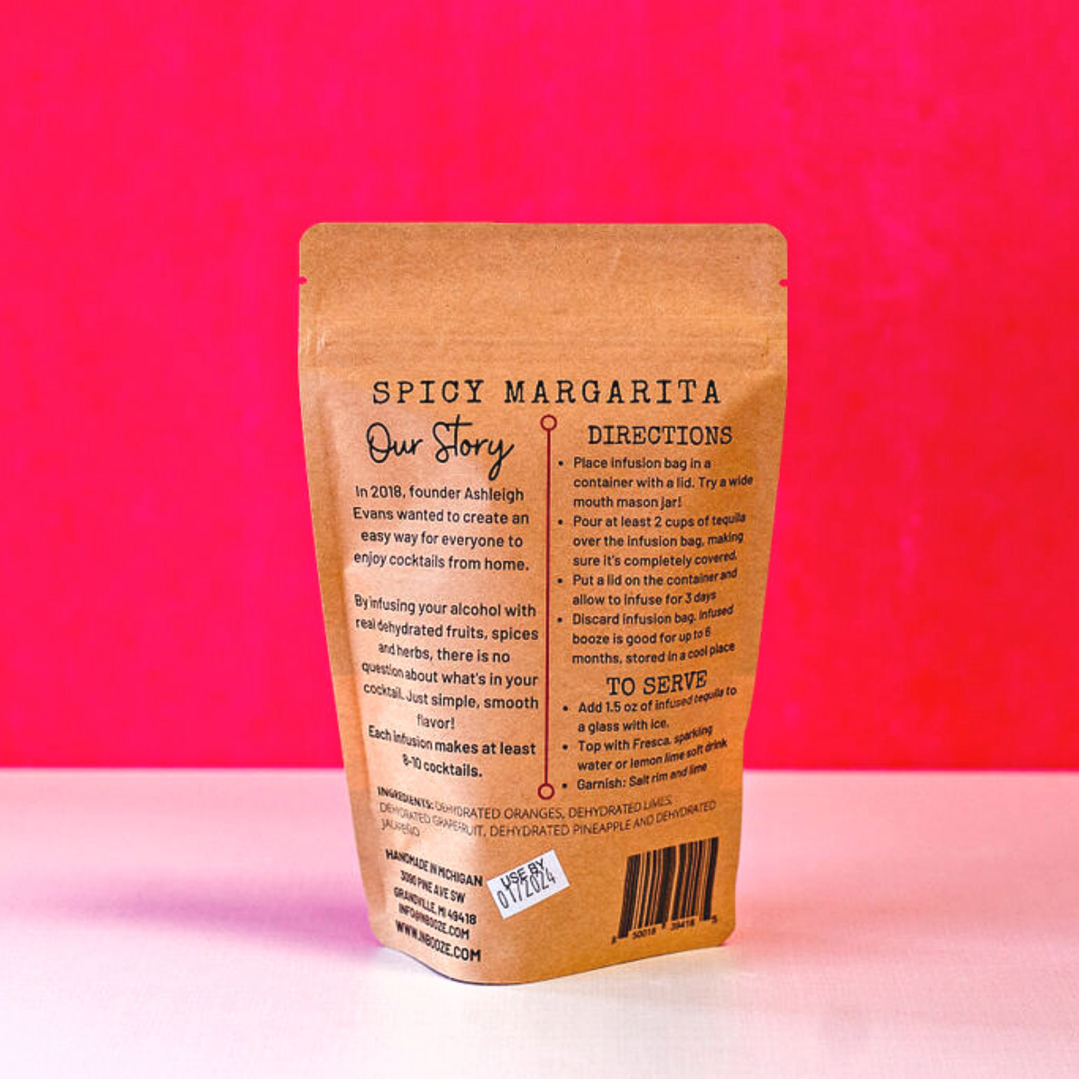 Spicy Margarita Alcohol Infusion Kit