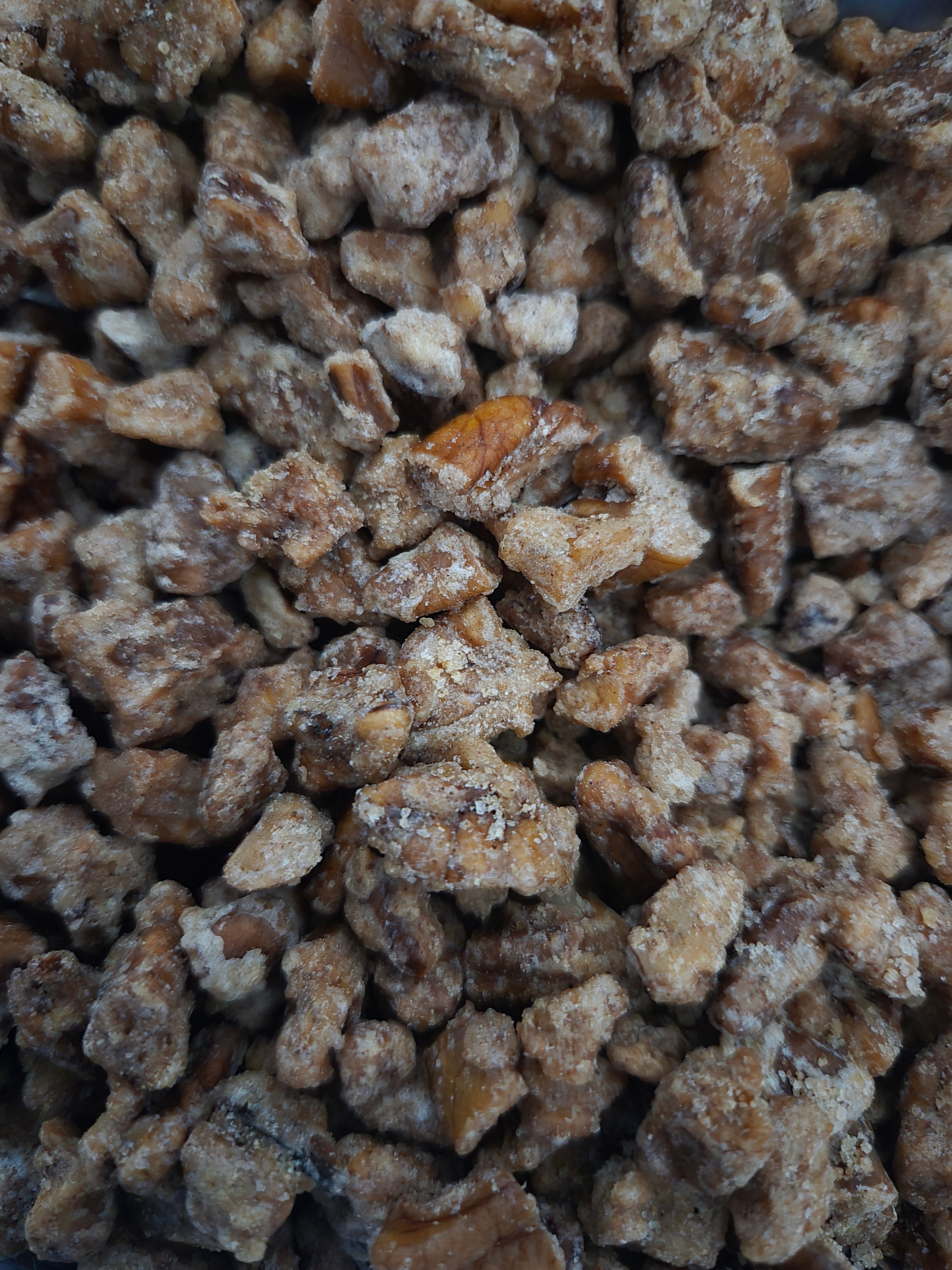 Texas Peach Whiskey Pecans