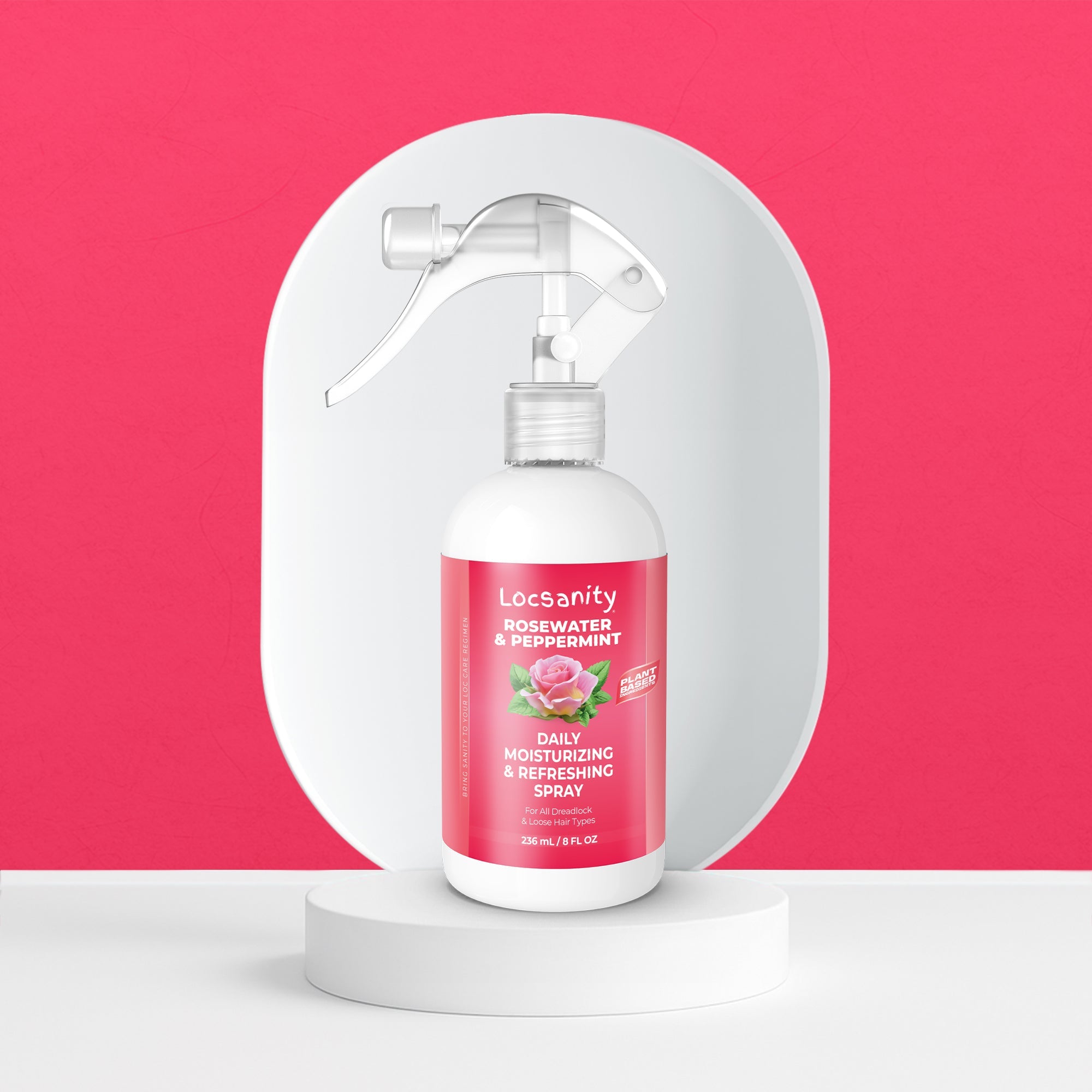 Rosewater and Peppermint Daily Moisturizing/Refreshing Spray