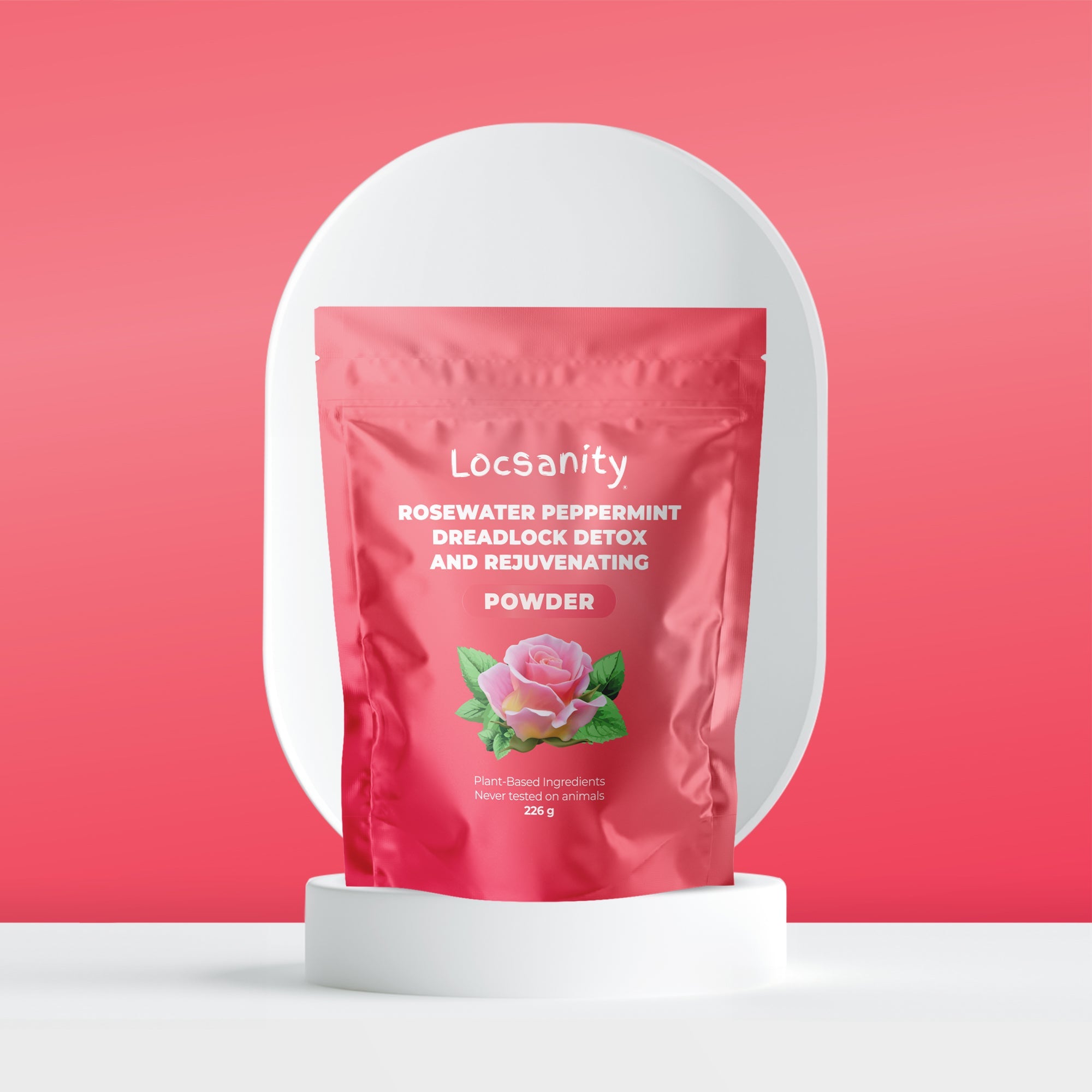 Rosewater Peppermint Deep Clean Detox and Rejuvenate Dreadlock Powder