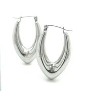 ABUNDANCE Hoop Earrings - Silver