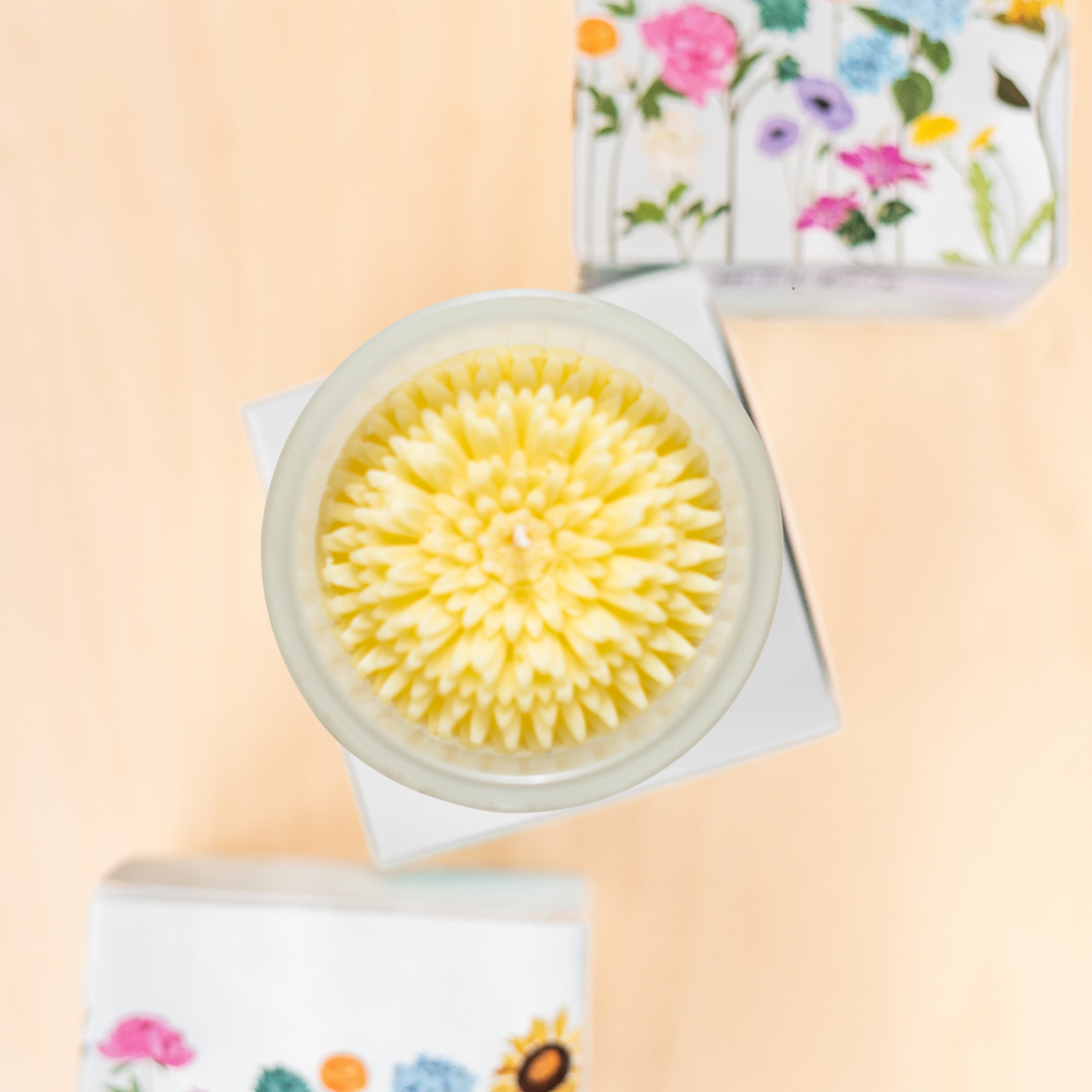 Dandelion Flower Candle