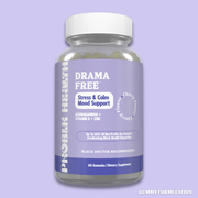 DRAMA FREE - Ashwagandha + Vitamin D + Zinc Gummies (45 Day Supply)